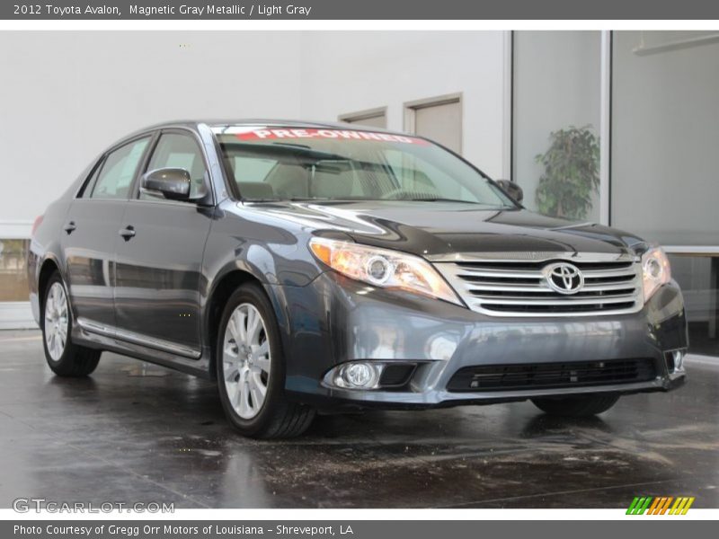 Magnetic Gray Metallic / Light Gray 2012 Toyota Avalon