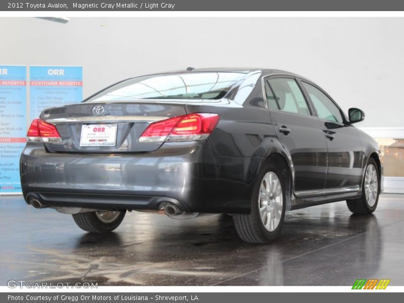 Magnetic Gray Metallic / Light Gray 2012 Toyota Avalon