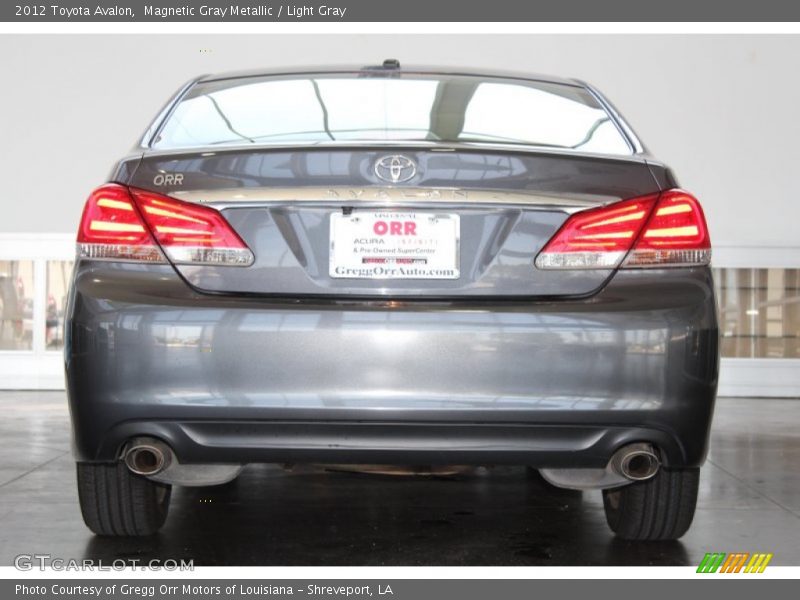 Magnetic Gray Metallic / Light Gray 2012 Toyota Avalon