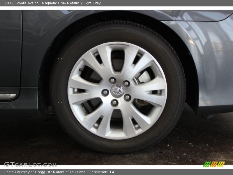 Magnetic Gray Metallic / Light Gray 2012 Toyota Avalon