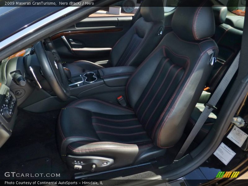 Front Seat of 2009 GranTurismo 