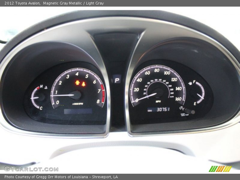 Magnetic Gray Metallic / Light Gray 2012 Toyota Avalon