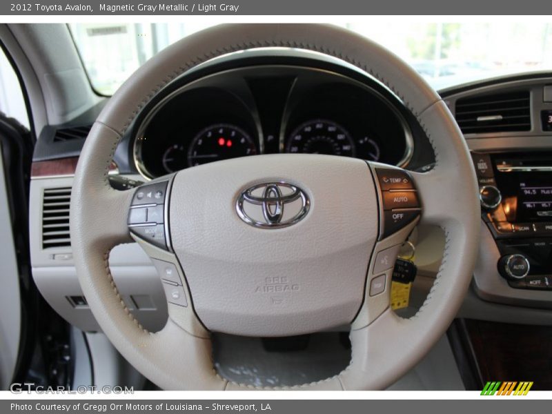 Magnetic Gray Metallic / Light Gray 2012 Toyota Avalon