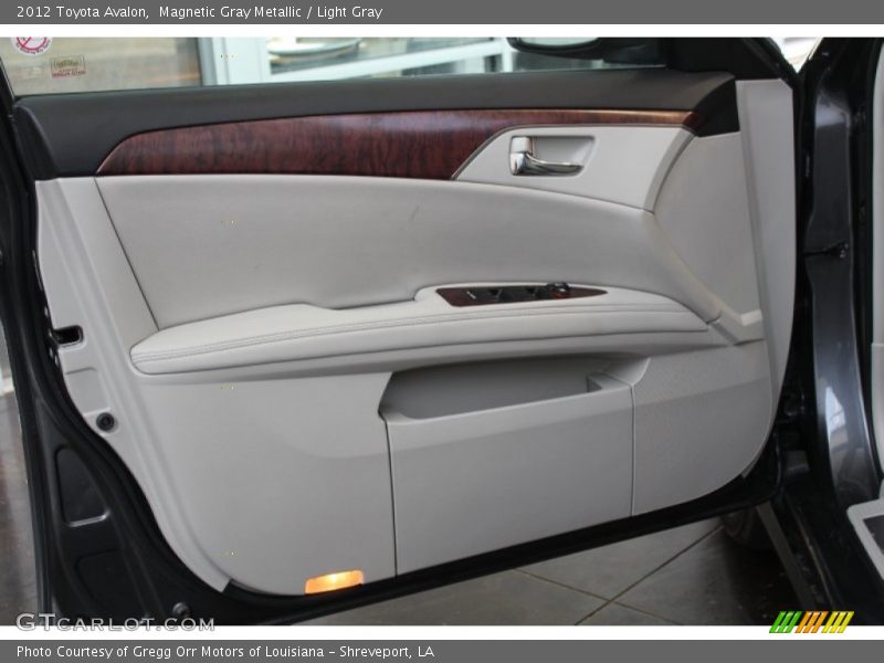 Magnetic Gray Metallic / Light Gray 2012 Toyota Avalon