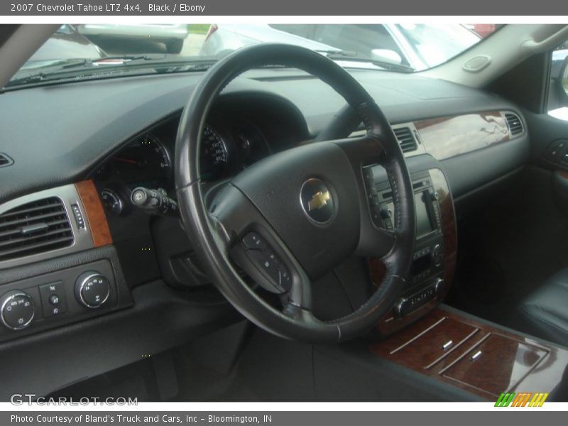 Black / Ebony 2007 Chevrolet Tahoe LTZ 4x4