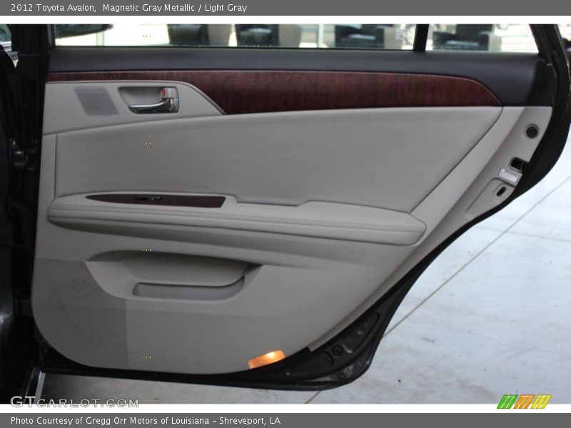 Magnetic Gray Metallic / Light Gray 2012 Toyota Avalon