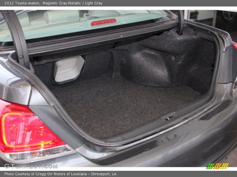 Magnetic Gray Metallic / Light Gray 2012 Toyota Avalon