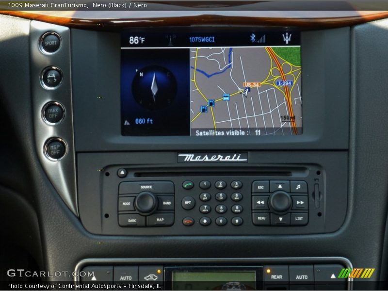 Navigation of 2009 GranTurismo 