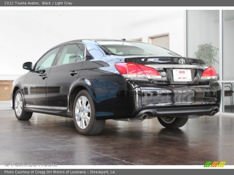 Black / Light Gray 2012 Toyota Avalon