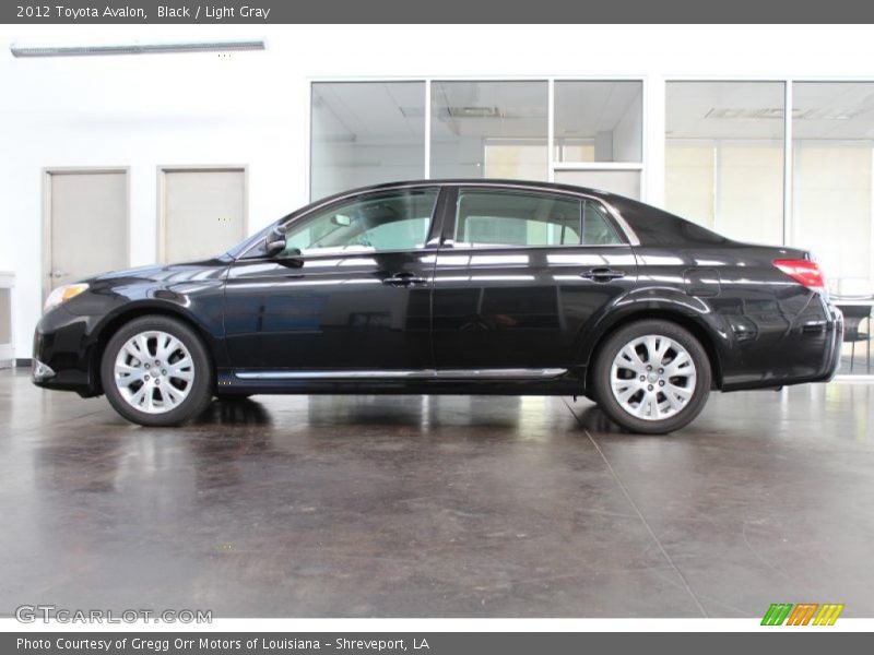 Black / Light Gray 2012 Toyota Avalon