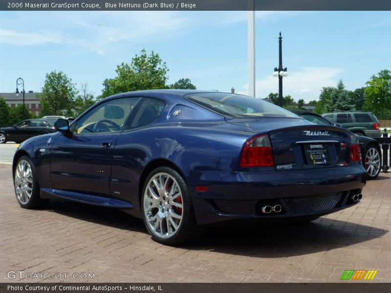 Blue Nettuno (Dark Blue) / Beige 2006 Maserati GranSport Coupe