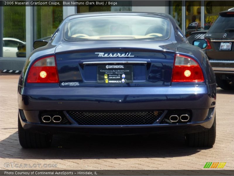 Blue Nettuno (Dark Blue) / Beige 2006 Maserati GranSport Coupe