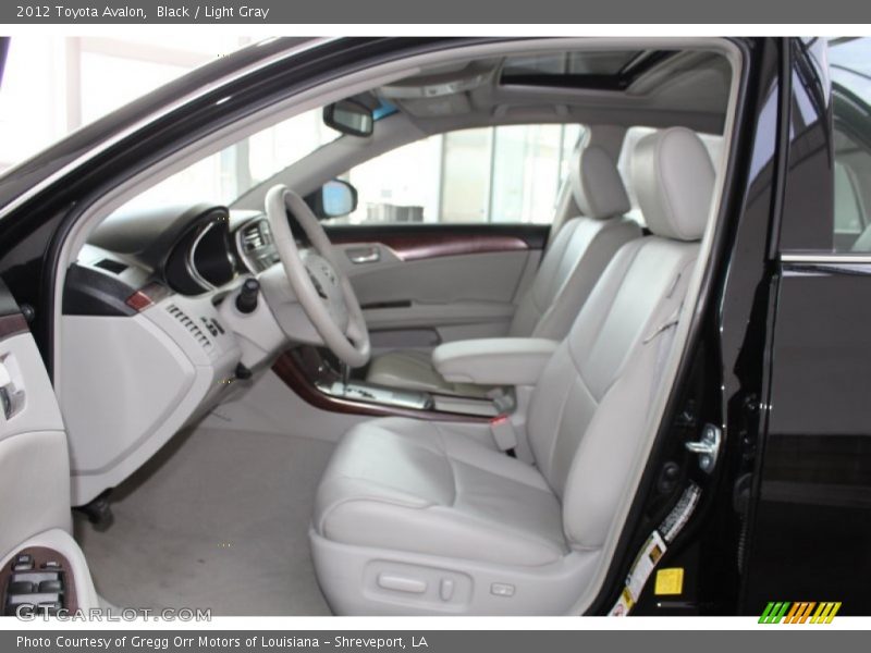 Black / Light Gray 2012 Toyota Avalon