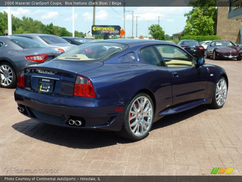 Blue Nettuno (Dark Blue) / Beige 2006 Maserati GranSport Coupe