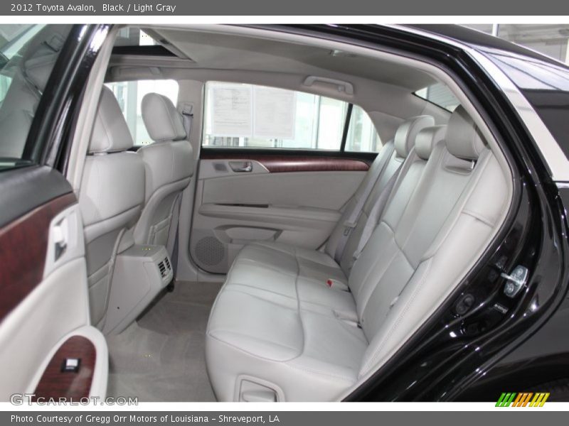Black / Light Gray 2012 Toyota Avalon