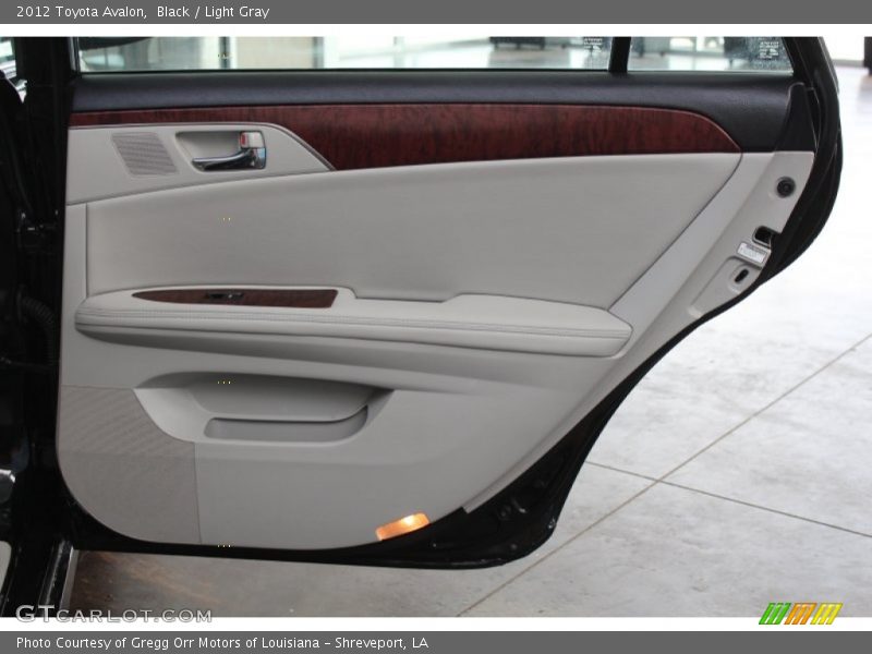 Black / Light Gray 2012 Toyota Avalon