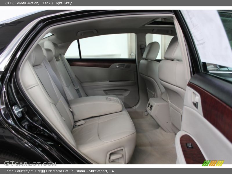 Black / Light Gray 2012 Toyota Avalon