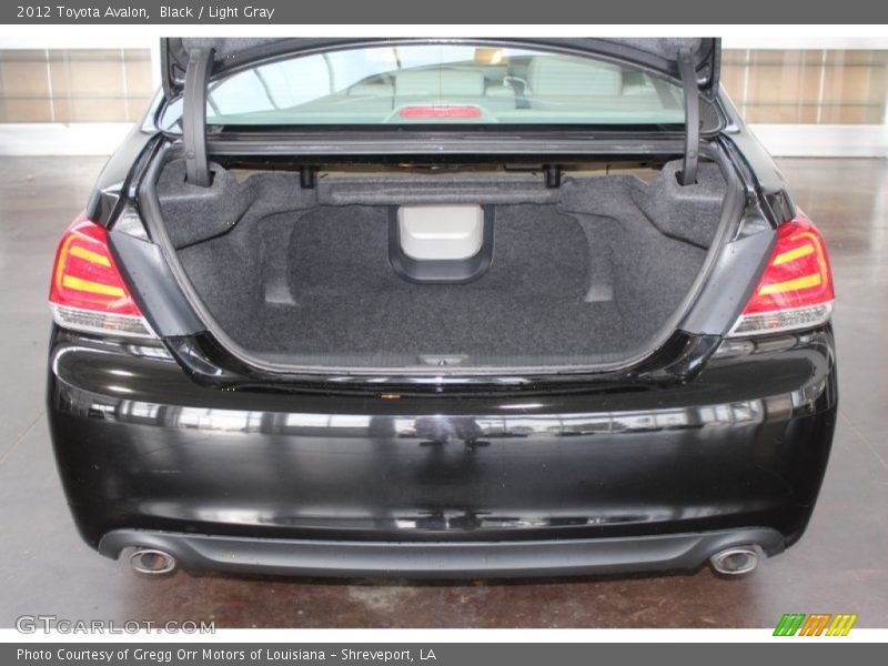 Black / Light Gray 2012 Toyota Avalon