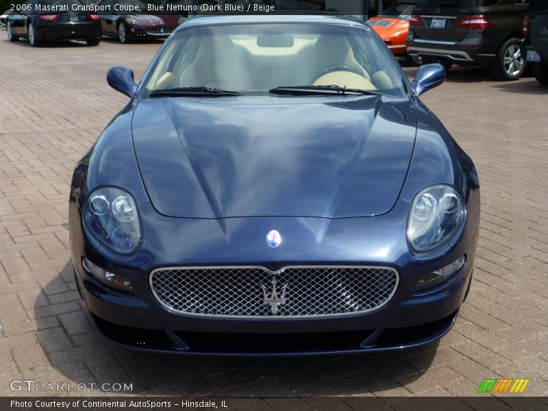 Blue Nettuno (Dark Blue) / Beige 2006 Maserati GranSport Coupe