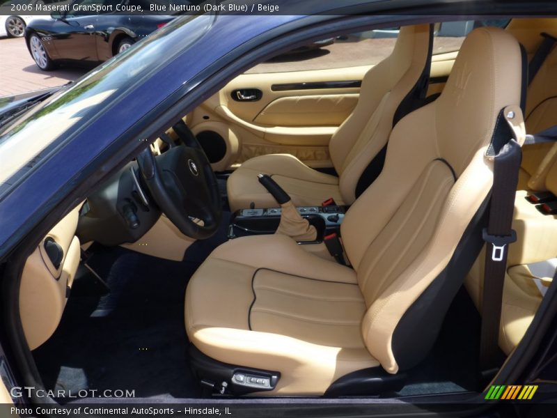 Blue Nettuno (Dark Blue) / Beige 2006 Maserati GranSport Coupe