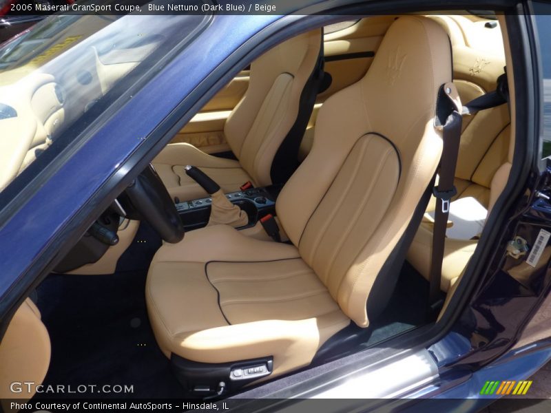 Blue Nettuno (Dark Blue) / Beige 2006 Maserati GranSport Coupe
