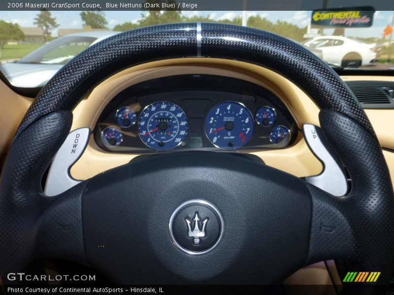 Blue Nettuno (Dark Blue) / Beige 2006 Maserati GranSport Coupe