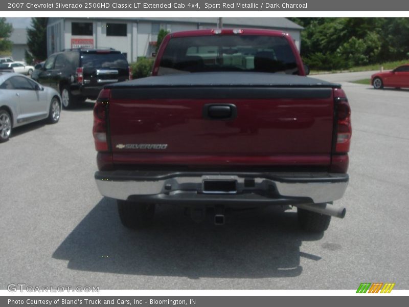 Sport Red Metallic / Dark Charcoal 2007 Chevrolet Silverado 2500HD Classic LT Extended Cab 4x4