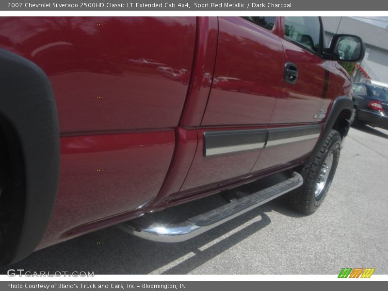 Sport Red Metallic / Dark Charcoal 2007 Chevrolet Silverado 2500HD Classic LT Extended Cab 4x4