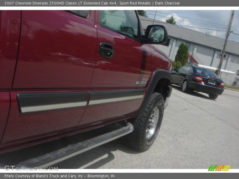 Sport Red Metallic / Dark Charcoal 2007 Chevrolet Silverado 2500HD Classic LT Extended Cab 4x4
