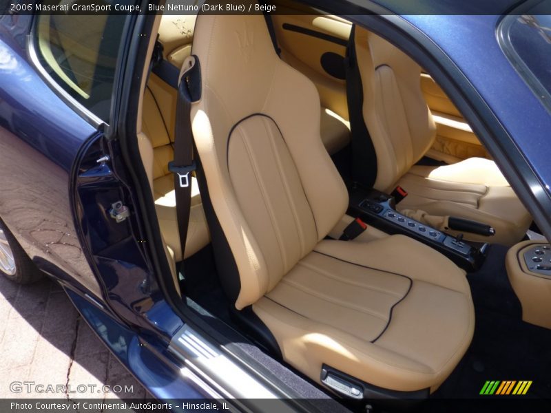 Blue Nettuno (Dark Blue) / Beige 2006 Maserati GranSport Coupe