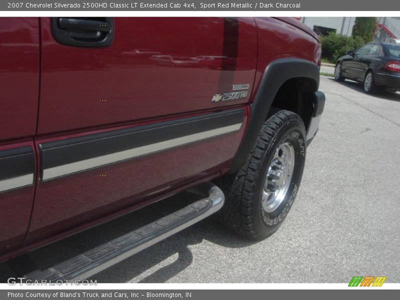 Sport Red Metallic / Dark Charcoal 2007 Chevrolet Silverado 2500HD Classic LT Extended Cab 4x4