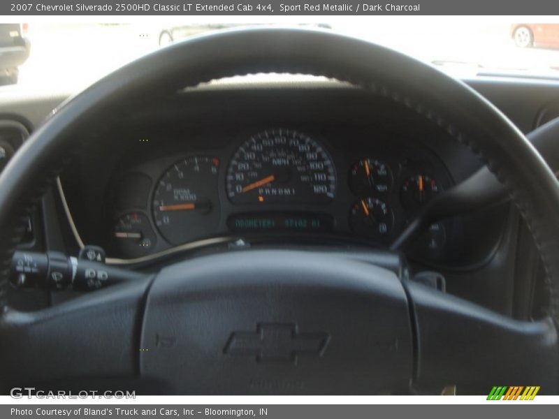 Sport Red Metallic / Dark Charcoal 2007 Chevrolet Silverado 2500HD Classic LT Extended Cab 4x4