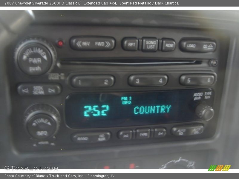 Sport Red Metallic / Dark Charcoal 2007 Chevrolet Silverado 2500HD Classic LT Extended Cab 4x4