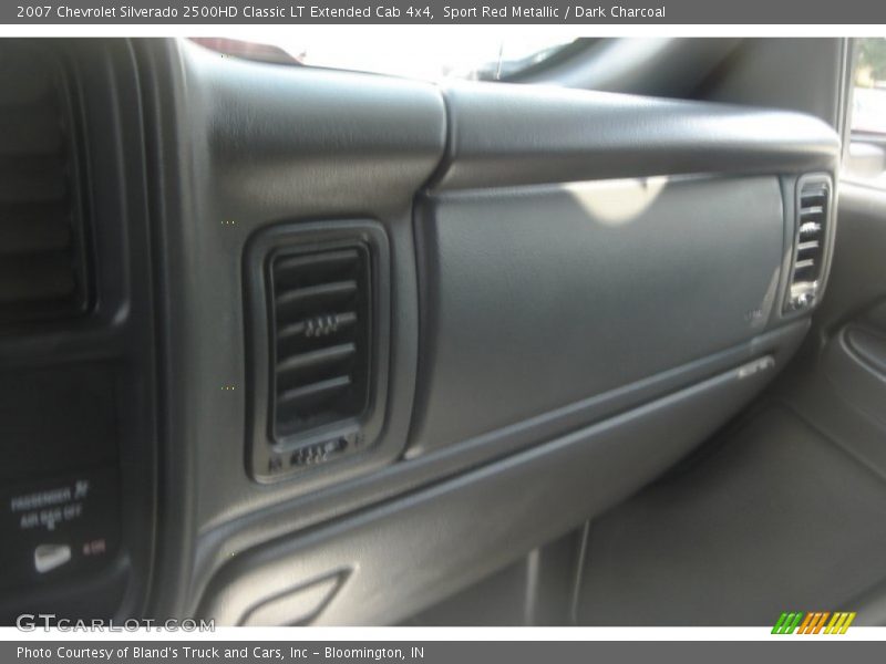 Sport Red Metallic / Dark Charcoal 2007 Chevrolet Silverado 2500HD Classic LT Extended Cab 4x4