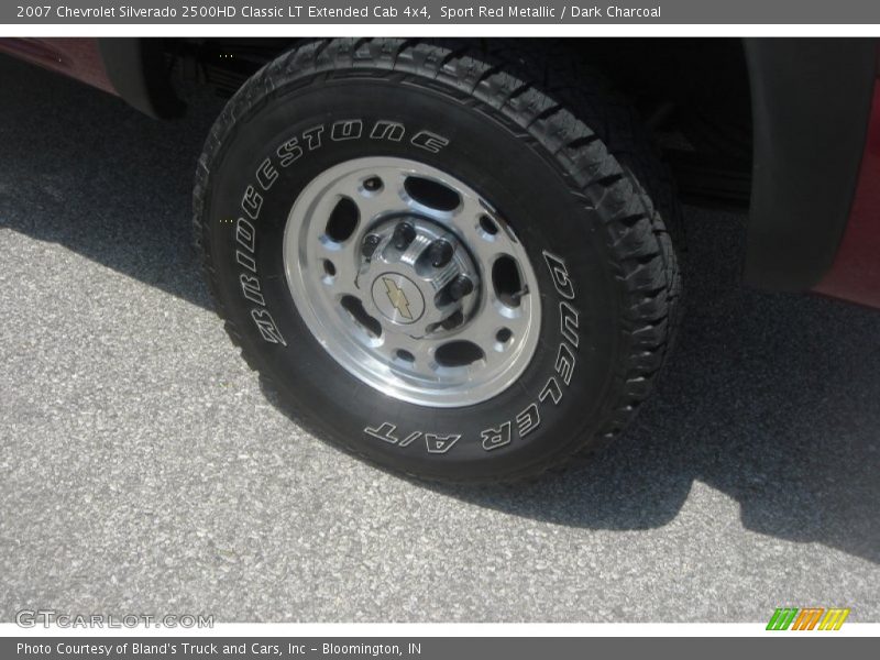 Sport Red Metallic / Dark Charcoal 2007 Chevrolet Silverado 2500HD Classic LT Extended Cab 4x4