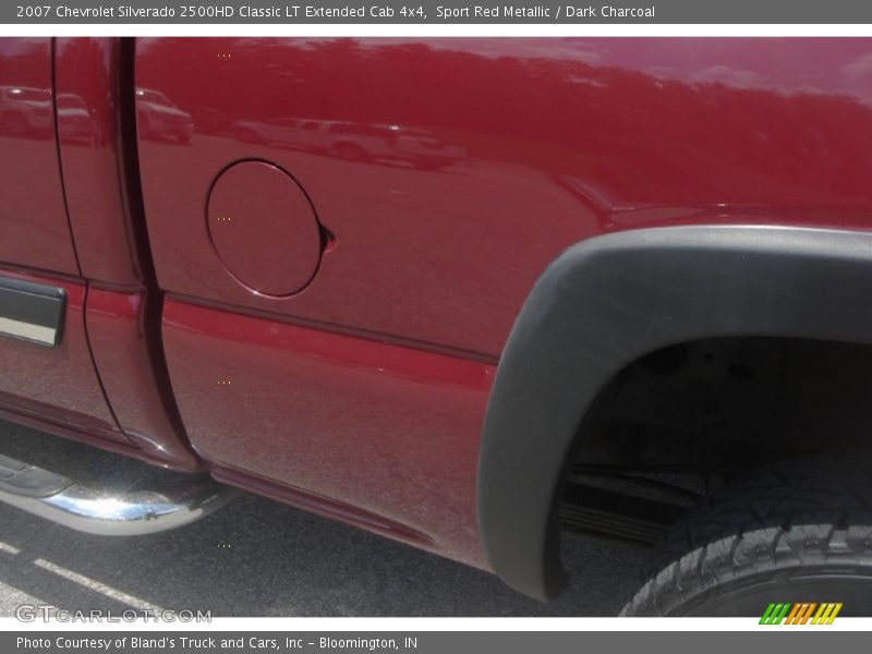 Sport Red Metallic / Dark Charcoal 2007 Chevrolet Silverado 2500HD Classic LT Extended Cab 4x4