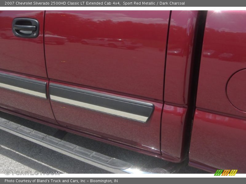 Sport Red Metallic / Dark Charcoal 2007 Chevrolet Silverado 2500HD Classic LT Extended Cab 4x4