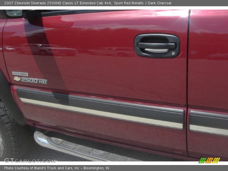 Sport Red Metallic / Dark Charcoal 2007 Chevrolet Silverado 2500HD Classic LT Extended Cab 4x4