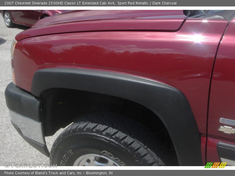 Sport Red Metallic / Dark Charcoal 2007 Chevrolet Silverado 2500HD Classic LT Extended Cab 4x4