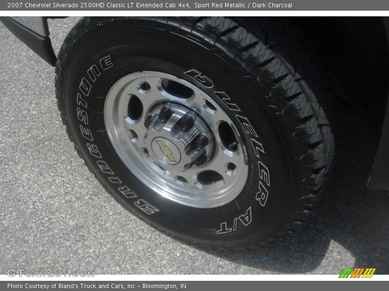Sport Red Metallic / Dark Charcoal 2007 Chevrolet Silverado 2500HD Classic LT Extended Cab 4x4