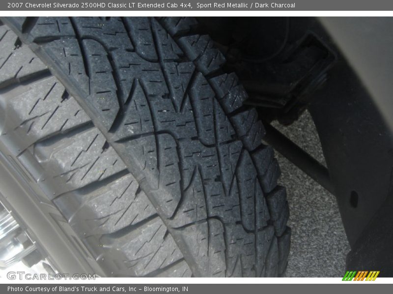 Sport Red Metallic / Dark Charcoal 2007 Chevrolet Silverado 2500HD Classic LT Extended Cab 4x4