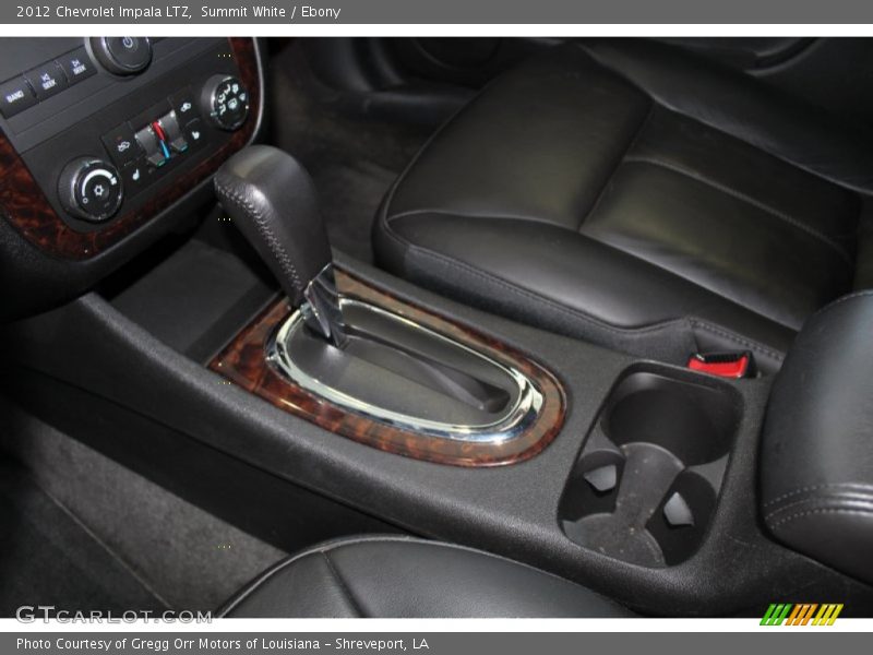 Summit White / Ebony 2012 Chevrolet Impala LTZ