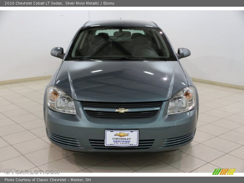 Silver Moss Metallic / Ebony 2010 Chevrolet Cobalt LT Sedan