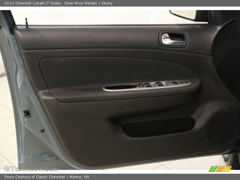 Silver Moss Metallic / Ebony 2010 Chevrolet Cobalt LT Sedan