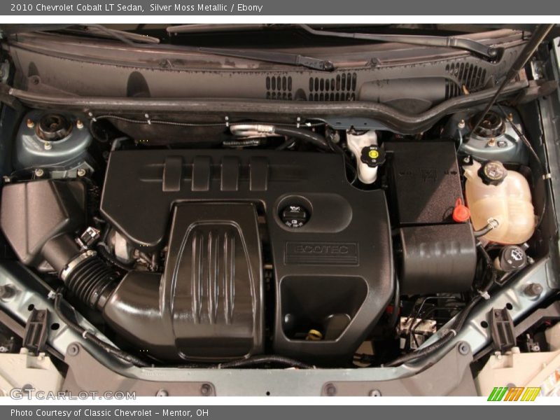 Silver Moss Metallic / Ebony 2010 Chevrolet Cobalt LT Sedan