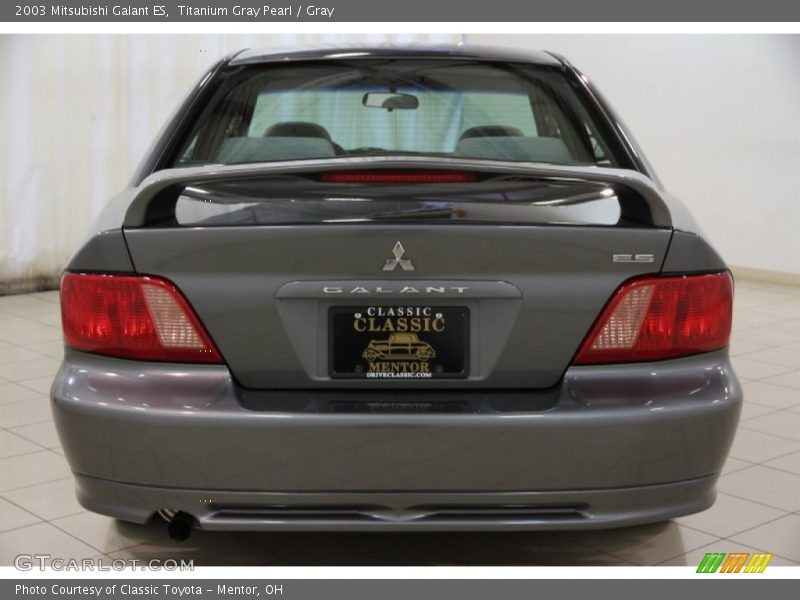 Titanium Gray Pearl / Gray 2003 Mitsubishi Galant ES