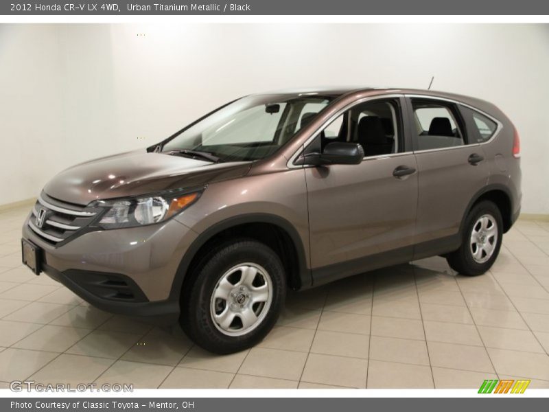 Urban Titanium Metallic / Black 2012 Honda CR-V LX 4WD