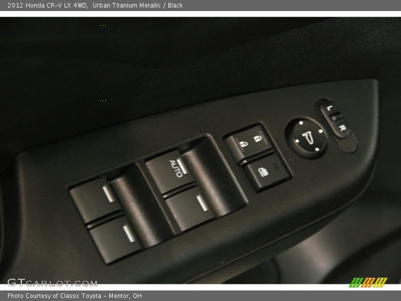 Urban Titanium Metallic / Black 2012 Honda CR-V LX 4WD