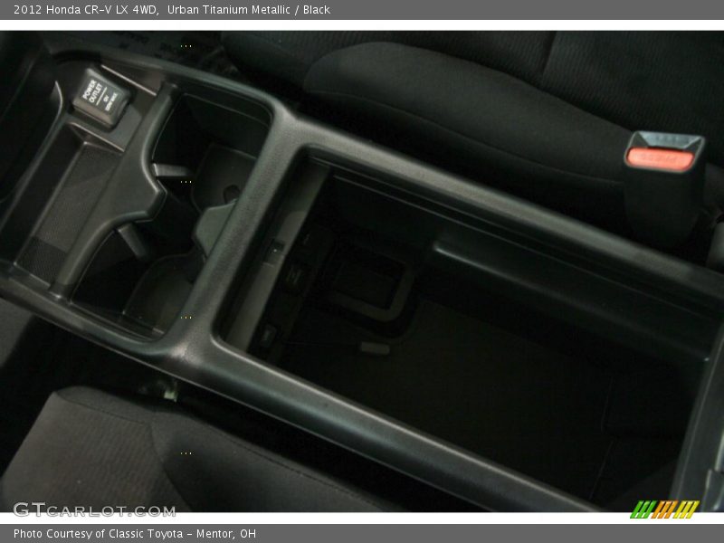 Urban Titanium Metallic / Black 2012 Honda CR-V LX 4WD