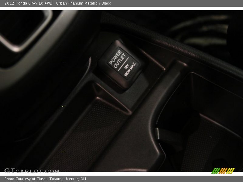 Urban Titanium Metallic / Black 2012 Honda CR-V LX 4WD